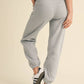 Cozy Fleece Jogger Sweatpants: Cream / L