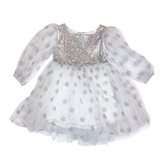 Silver Snowflake Dress