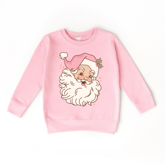 Pink Santa Sweatshirt