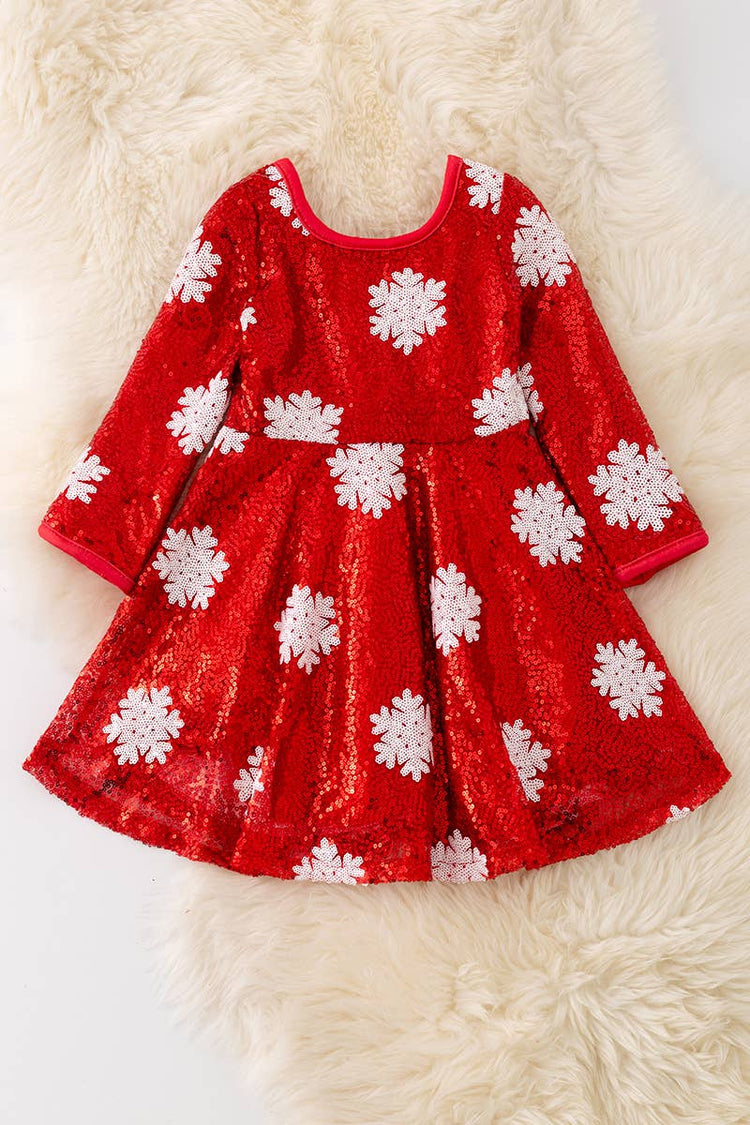 Cherry Snowflake dress