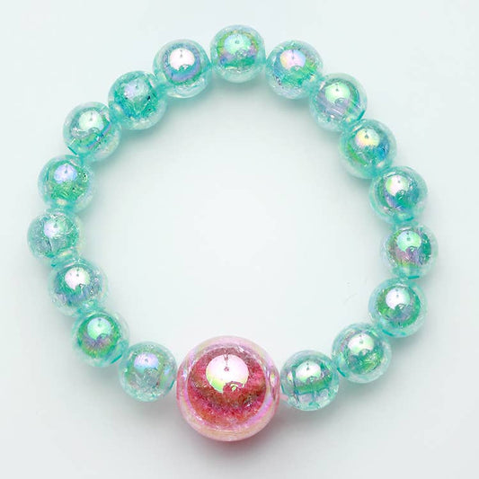 Watercolor Bracelet: Blue