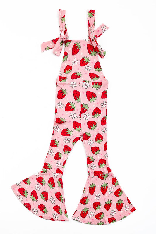 Strawberry Girl Romper