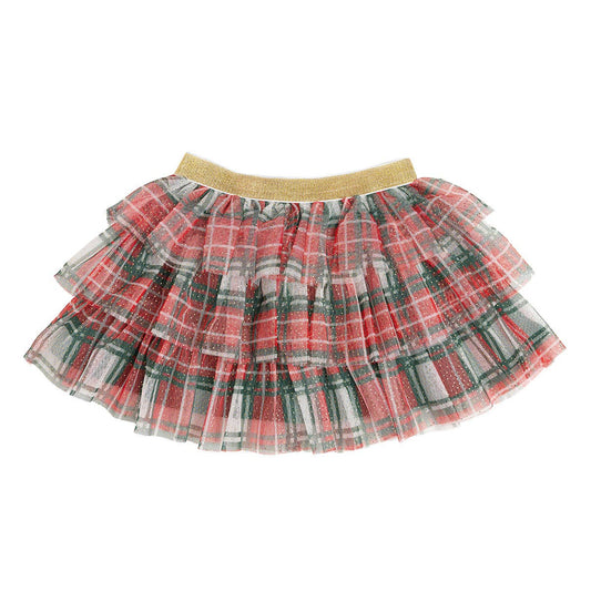 Christmas Plaid Baby Tutu