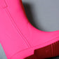 Atomic Pink All Weather Rubber Cowboy Boots