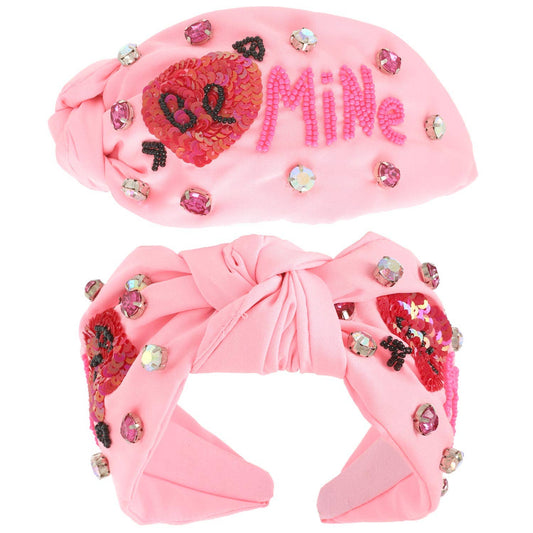 Be Mine Valentines Day Headband