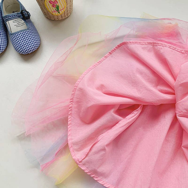 Rainbow Butterfly Tutu Dress Dress