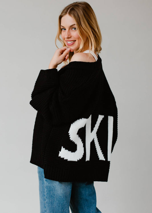 Aprés-Ski Knit Cardigan