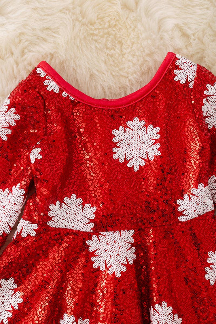 Cherry Snowflake dress