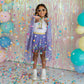 Lavender Confetti Cape - Kids Dress Up Cape