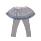 Gray Ombre Tulle Skeggings