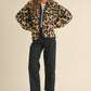 Leopard Sherpa Jacket