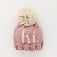 Hi. Pink Hand Knit Hat