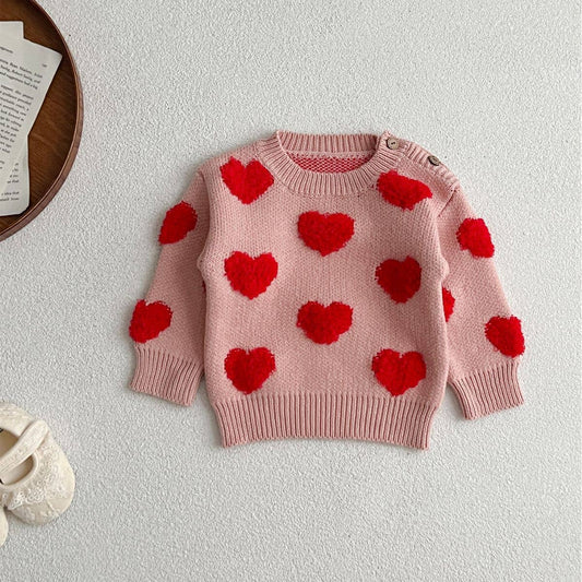 Baby Girl Sweetheart Sweater