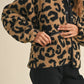 Leopard Sherpa Jacket