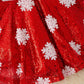 Cherry Snowflake dress