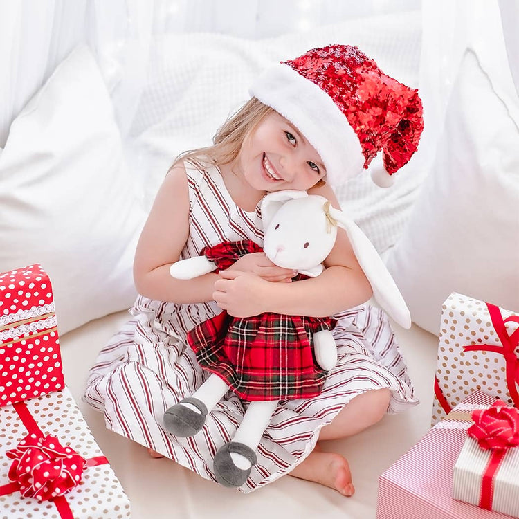 Havah the Bunny in Plaid Dress