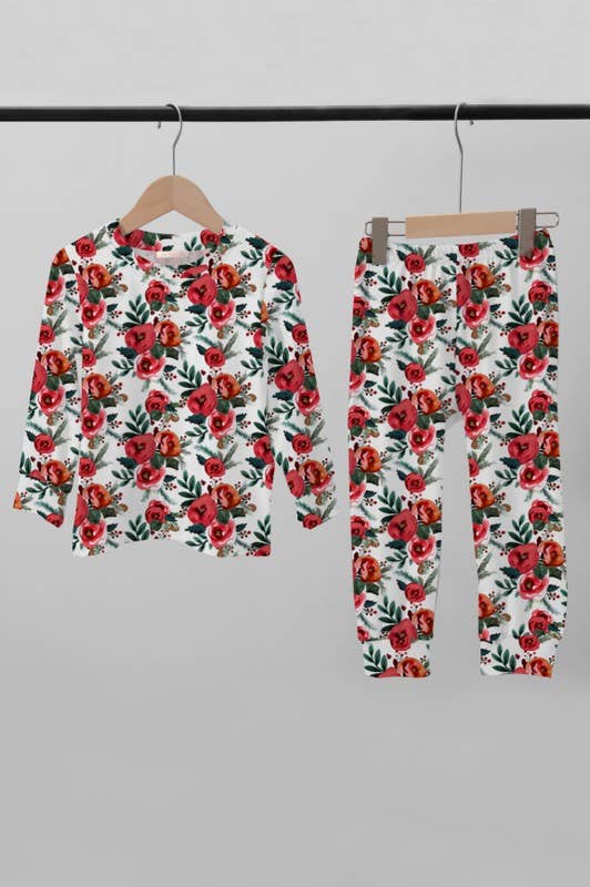 Poinsettia Christmas PJ + Play Set