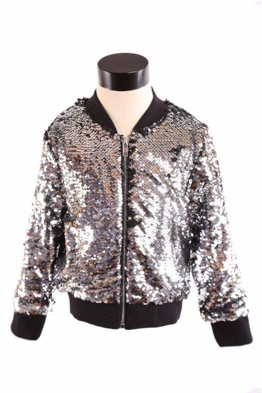 Silver Sequin Jacket