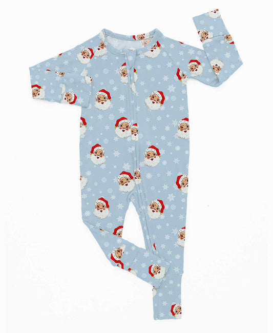 Merry & Blue - Bamboo Zippy Romper