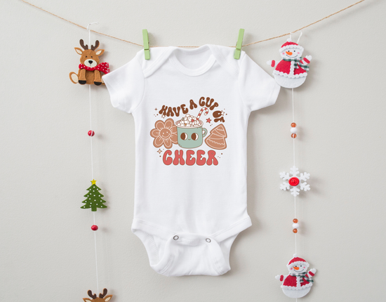 Cup of Cheer Onesie - COSMO + CAPRI