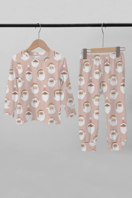 Pink Santa PJ + Play Set