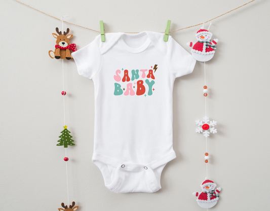 Santa Baby Onesie - COSMO + CAPRI